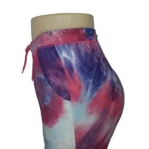 Derek Heart Pants Jumpsuits Derek Heart Blue And Pink Tie